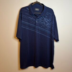 Ben Hogan performance short sleeve blue collared polo size 2 XL